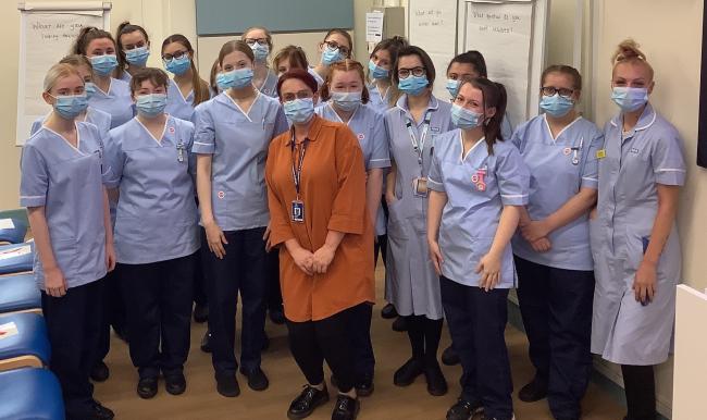 WORK EXPERIENCE: T Level students at Bridgwater & Taunton College have started their 315 hours at Musgrove Park Hospital