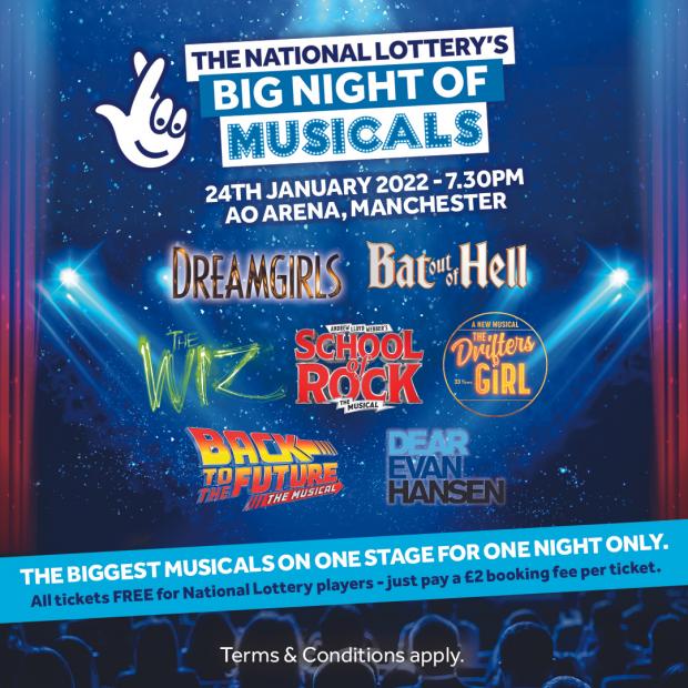 Somerset County Gazette: National Lottery's Big Night Of Musicals (Camelot)