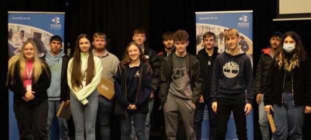 Somerset County Gazette: WINNERS: The students recognised by the BCT Value Added Awards at the Bridgwater campus