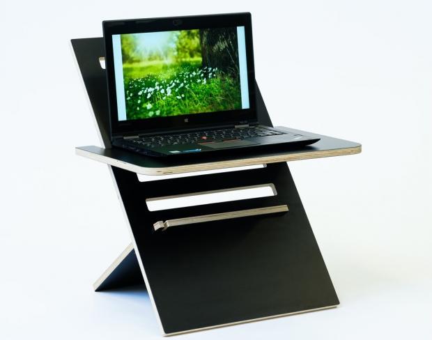 Somerset County Gazette: The Hima Lifter laptop stand is available via Wayfair. Picture: Wayfair