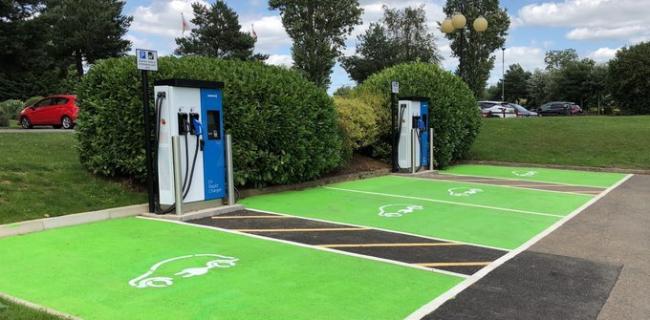 Electric vehicle charge points are being installed in several council car parks
