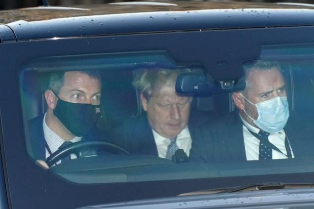 Somerset County Gazette: PM: Boris Johnson leaves the House of Commons after PMQs (Image: Stefan Rousseau, PA Wire)