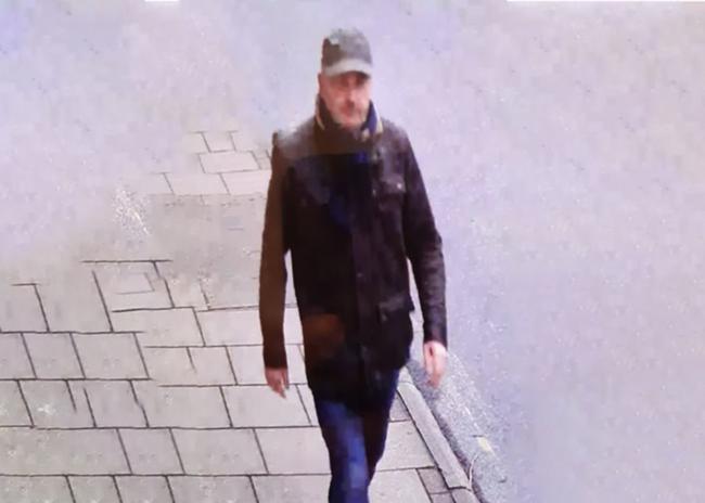 DO YOU RECOGNISE HIM?: Avon and Somerset Police are looking to speak to this man regarding an incident in Glastonbury. Pic: Avon and Somerset Police