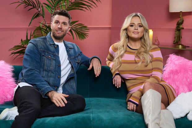 Somerset County Gazette: Joel Dommett and Emily Atack will star in the new series of Dating No Filter (Sky)