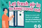 KEEP IT OUT: 'Let fresh air in to keep Covid out'