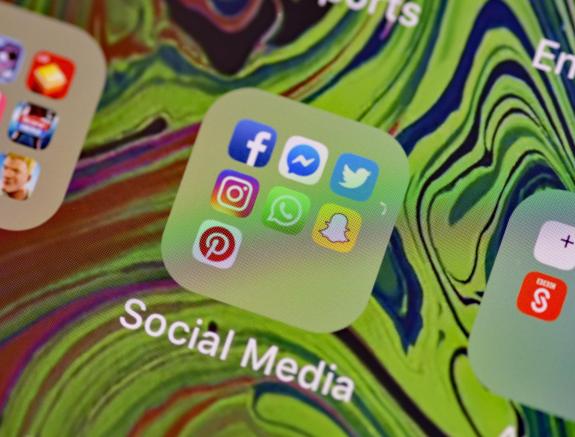 Somerset County Gazette: Social media apps on a phone screen. Credit: PA Somerset County Gazette: Social media apps on a phone screen. Credit: PA