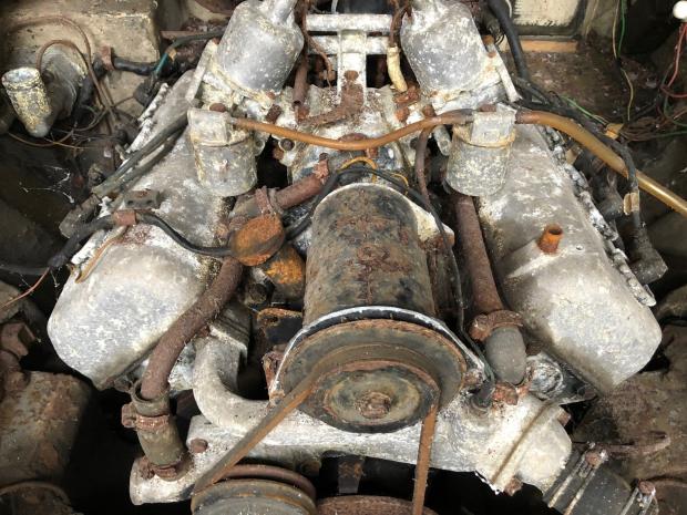 Somerset County Gazette: Daimler Dart SP250 found in a Bournemouth garage