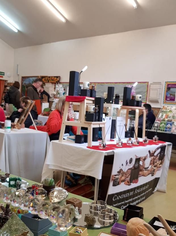 Somerset County Gazette: 'Thank you to all the stallholders for displaying such fantastic crafts.' Picture: West Country Craft Fairs