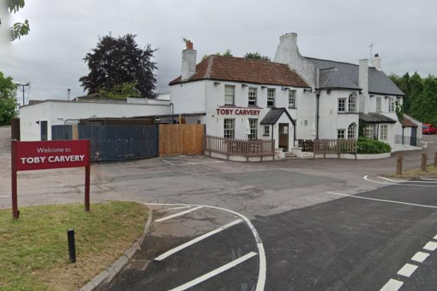 Somerset County Gazette: A Miller & Carter Steakhouse is set to replace Toby Carvery. Picture: Google Street View