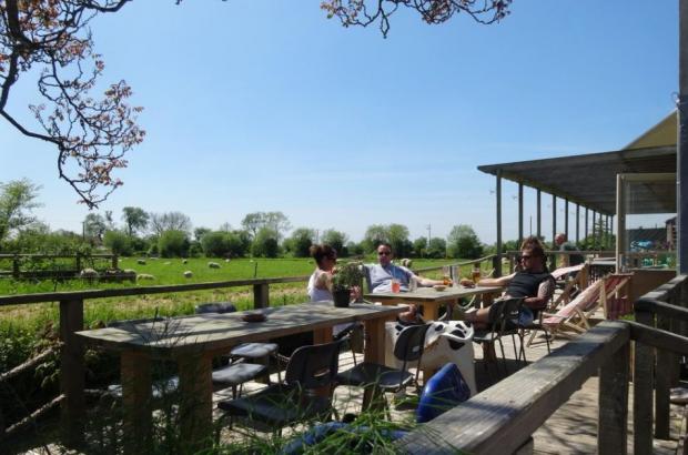 Somerset County Gazette: View from the terrace at The Sheppey Inn. Credit: Tripadvisor