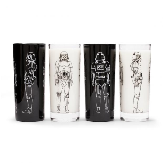 Somerset County Gazette: Star Wars Stormtrooper Set of 4 Glasses (Argos)