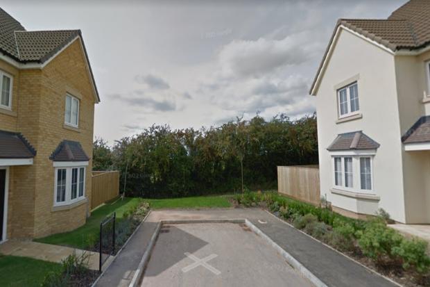 Proposed entrance to 28 homes at Derham Close in Creech St. Michael. Picture: Google Maps