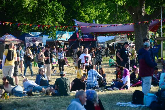 Somerset County Gazette: Nearly 10,000 people attended the festival near Ilminster. Somerset County Gazette: Nearly 10,000 people attended the festival near Ilminster.