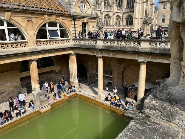 Somerset County Gazette: The Roman Baths were rated as the UK's best attraction (Tripadvisor)