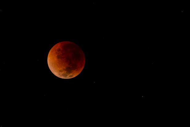 Somerset County Gazette: Last month the Blood Moon got people looking skywards. Picture: PA