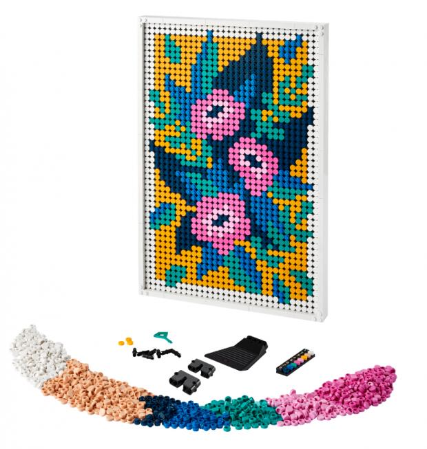 Somerset County Gazette: LEGO® Art Floral Art Set. Credit: LEGO