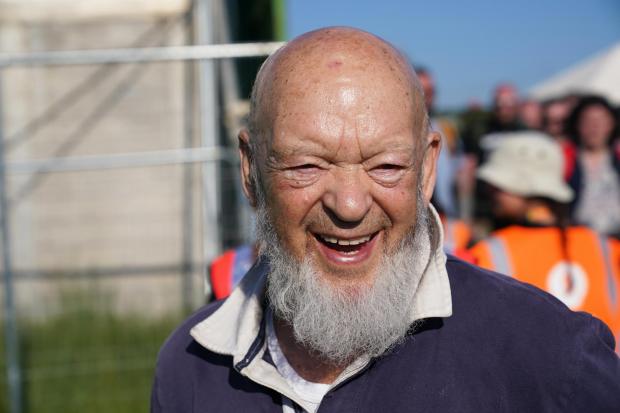 Somerset County Gazette: Michael Eavis smiles ahead of the official opening of Glastonbury Festival. Picture: Yui Mok, PA Wire