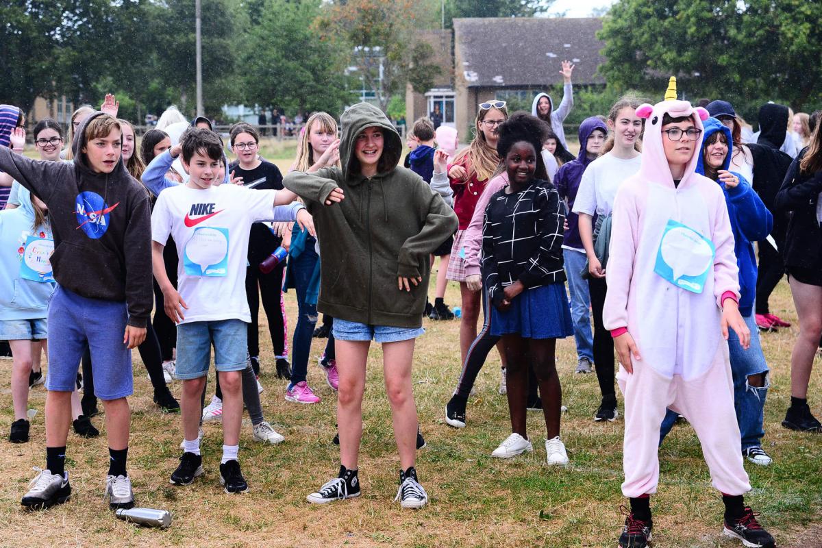 Students and staff at Heathfield School took part in the Race for Life on Monday 25th July, raising Money for Cancer Research. The final total has not yet been calculated but, so far, over Â£5500 has been raised. A huge thank you to everyone