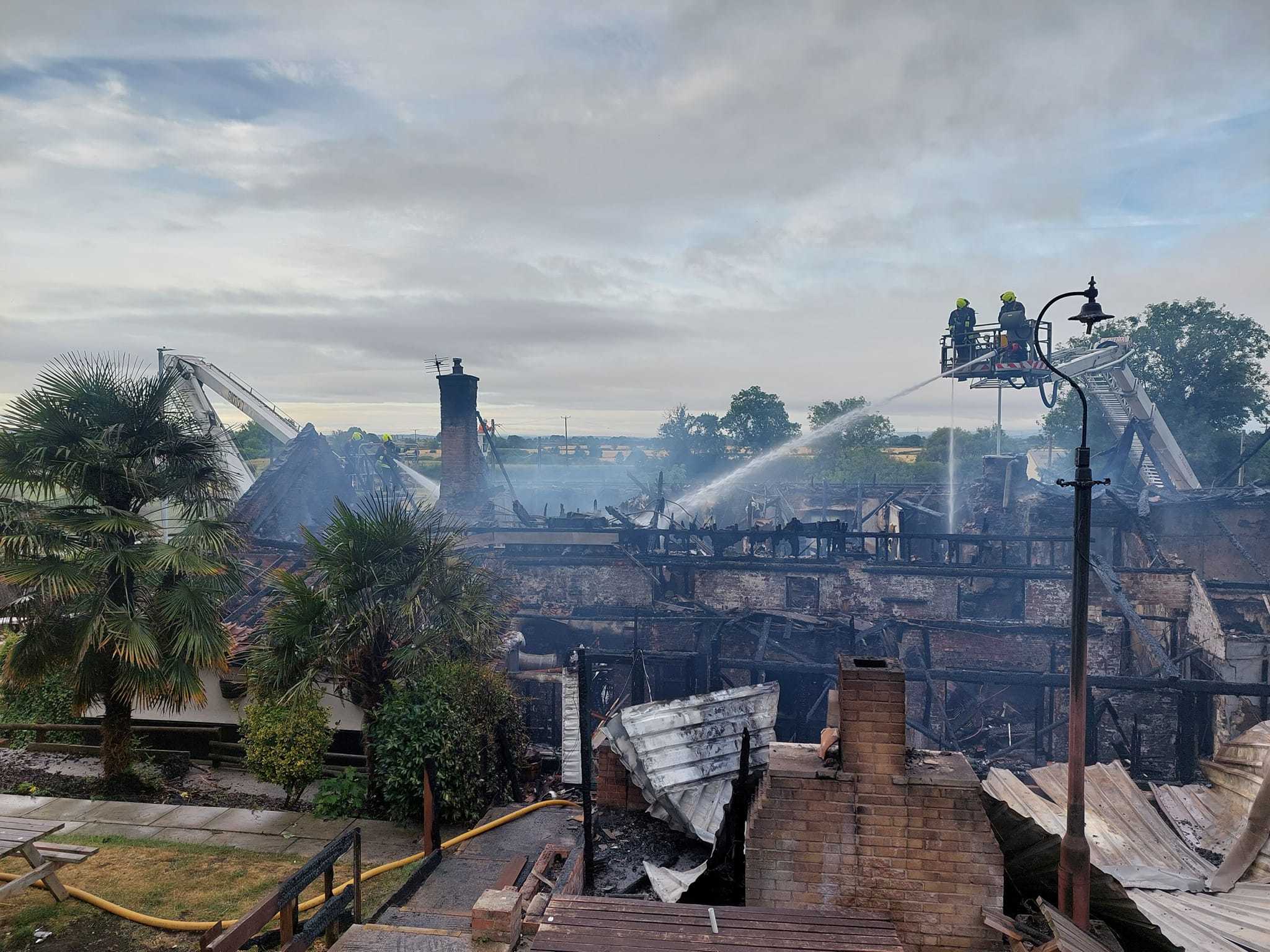 Damage caused by fire at Knowle Inn, Bridgwater | Somerset County Gazette - Vimarsana News