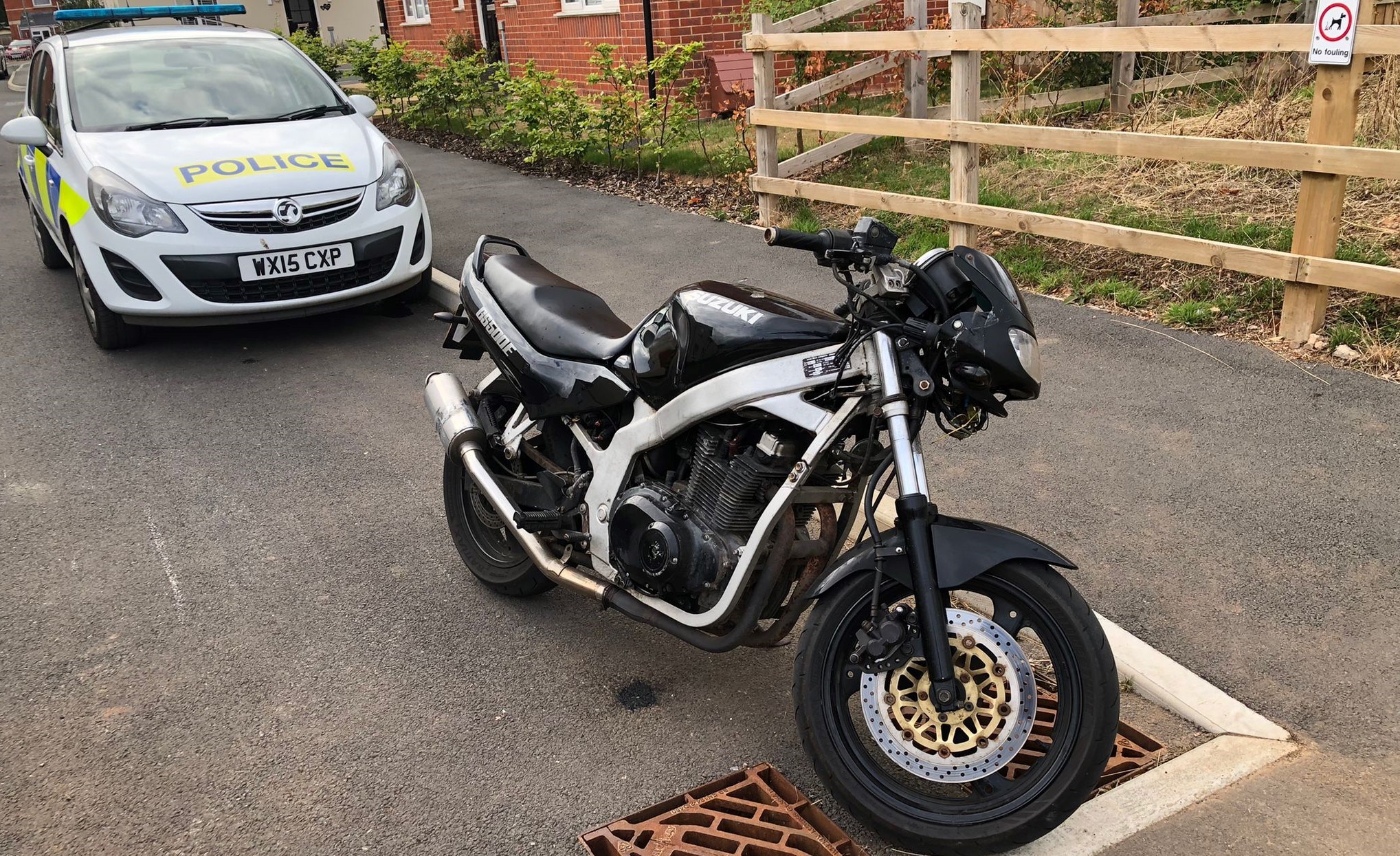 Police recover stolen motorcycle in Cotford St Luke | Somerset County Gazette - Vimarsana News