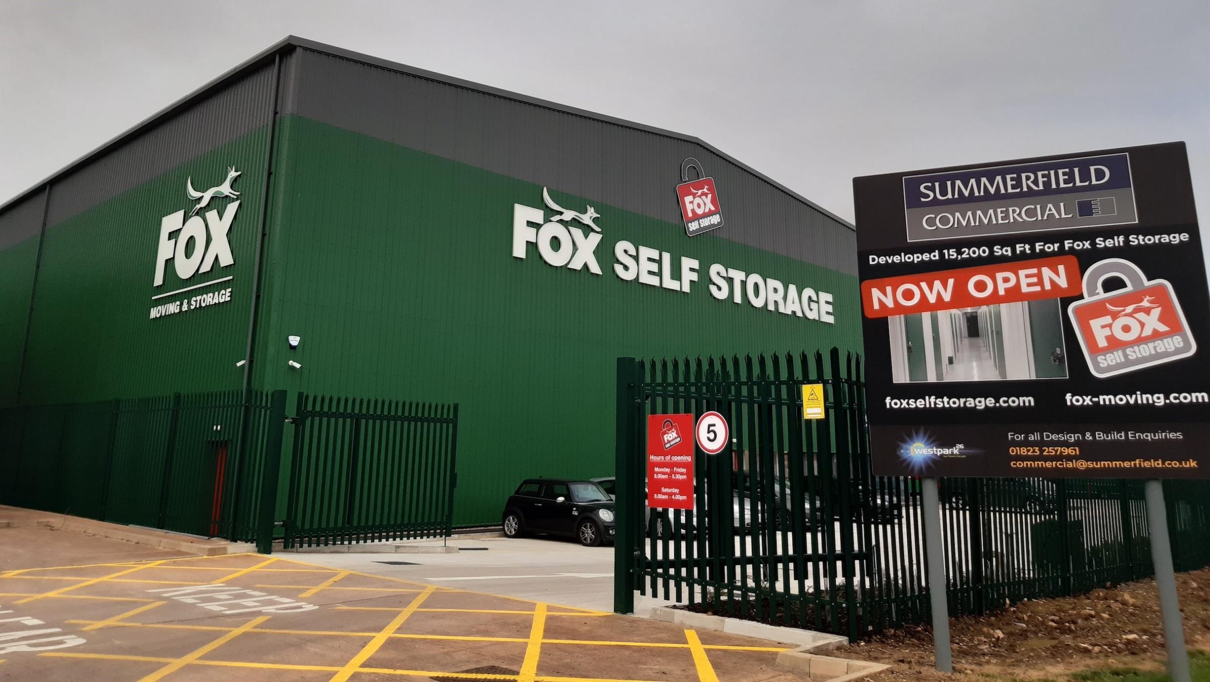 Fox Group self storage open for business on Westpark 26 | Somerset County Gazette - Vimarsana News