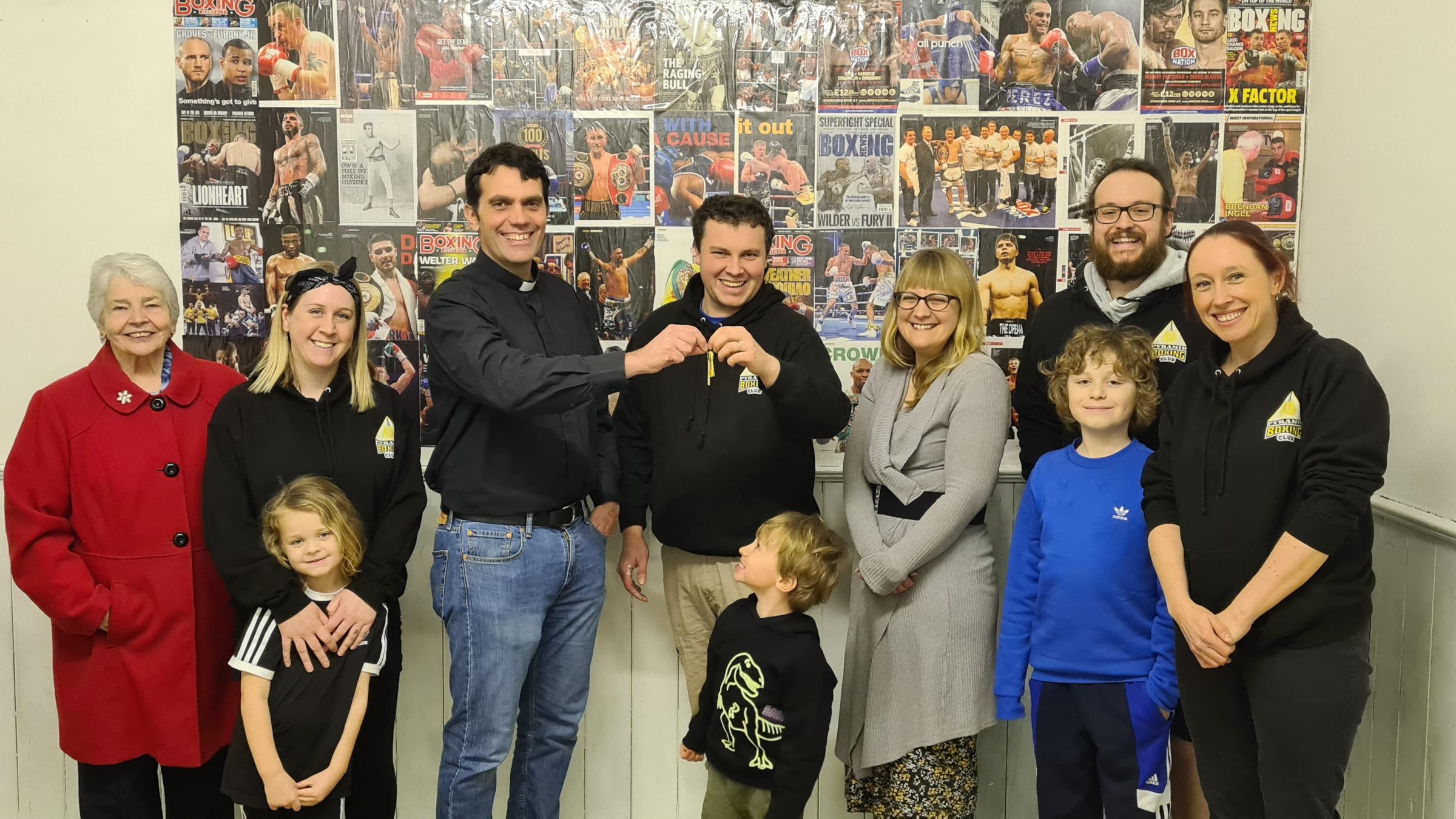 Pyramid Boxing Club reopens in Methodist Church in Street | Somerset County Gazette - Vimarsana News