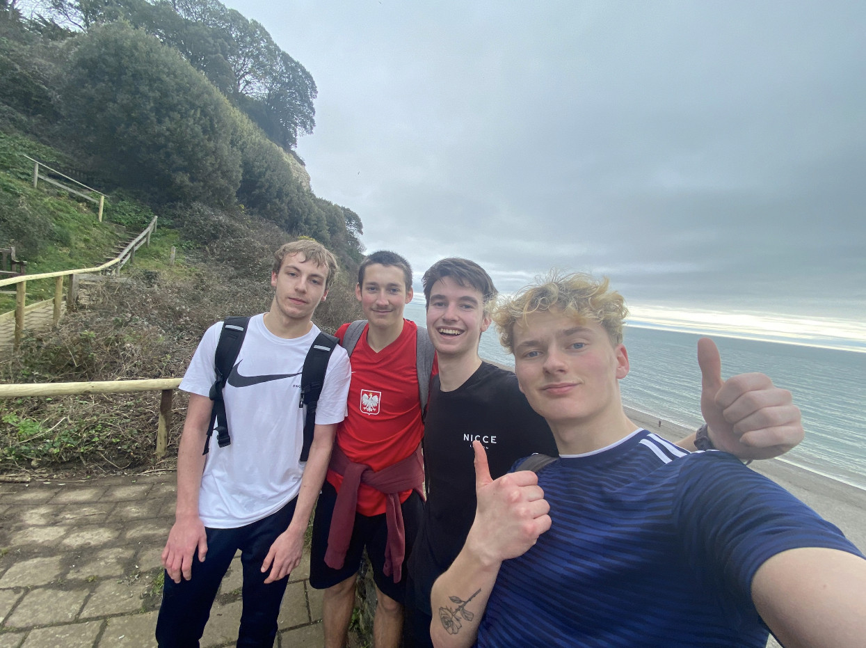 Somerset students trek coast path in teachers memory | Somerset County Gazette - Vimarsana News