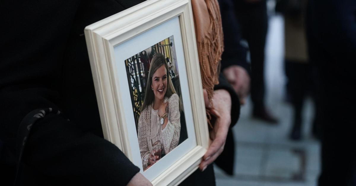 Ashling Murphy's portrait raised high and Puska's head sank following verdict - Vimarsana News