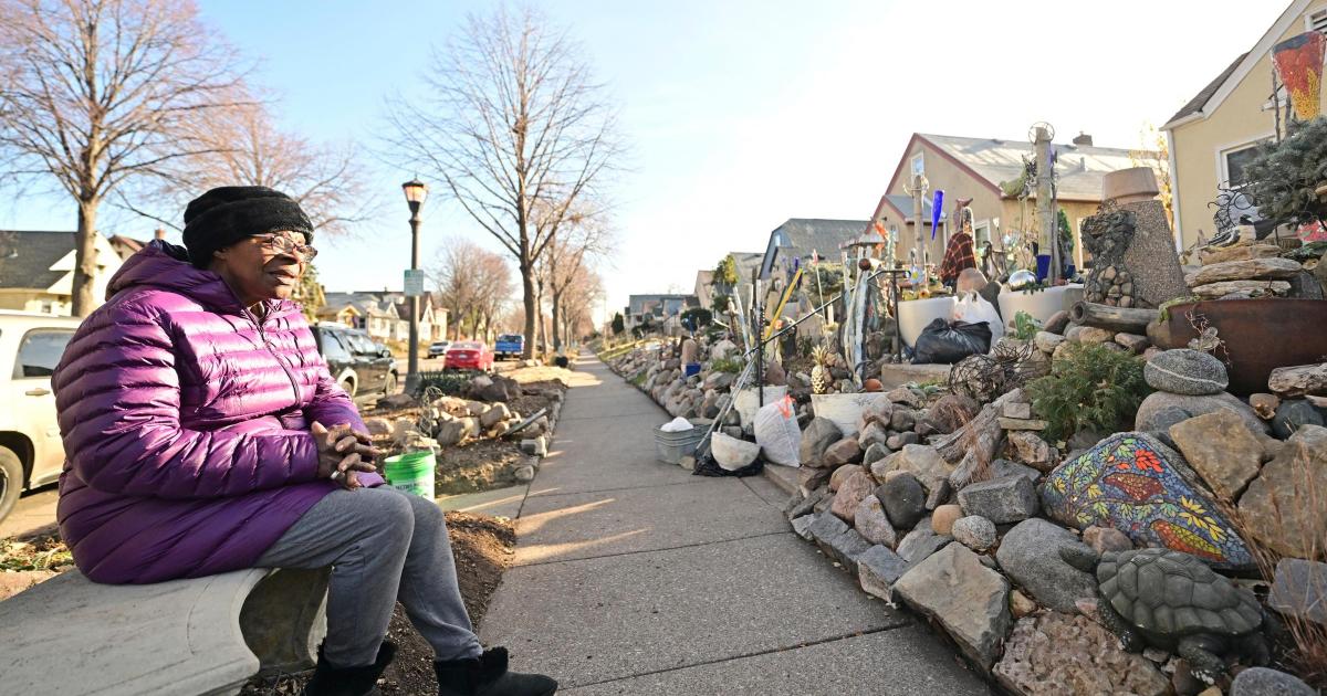 Woman's decades-old mosaic of garden rocks and decorative artwork may have to go - Vimarsana News
