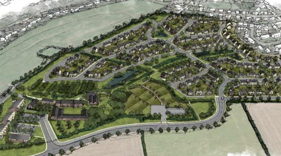 Somerset County Gazette: An artist's impression of the 230 homes on the site. Somerset County Gazette: An artist's impression of the 230 homes on the site.