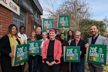 Green Zoë Garbett from Taunton takes London Assembly place