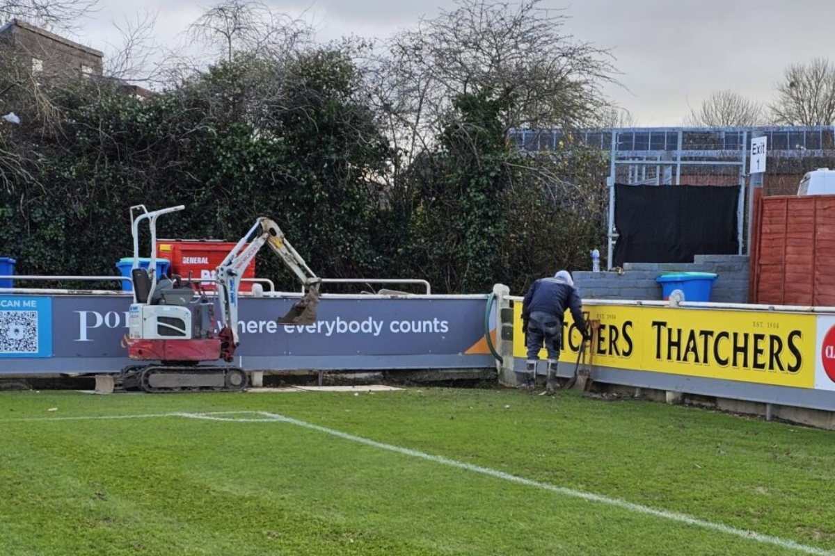 Taunton FC awarded £3,750 towards cost of drainage works | Somerset County Gazette - Vimarsana News