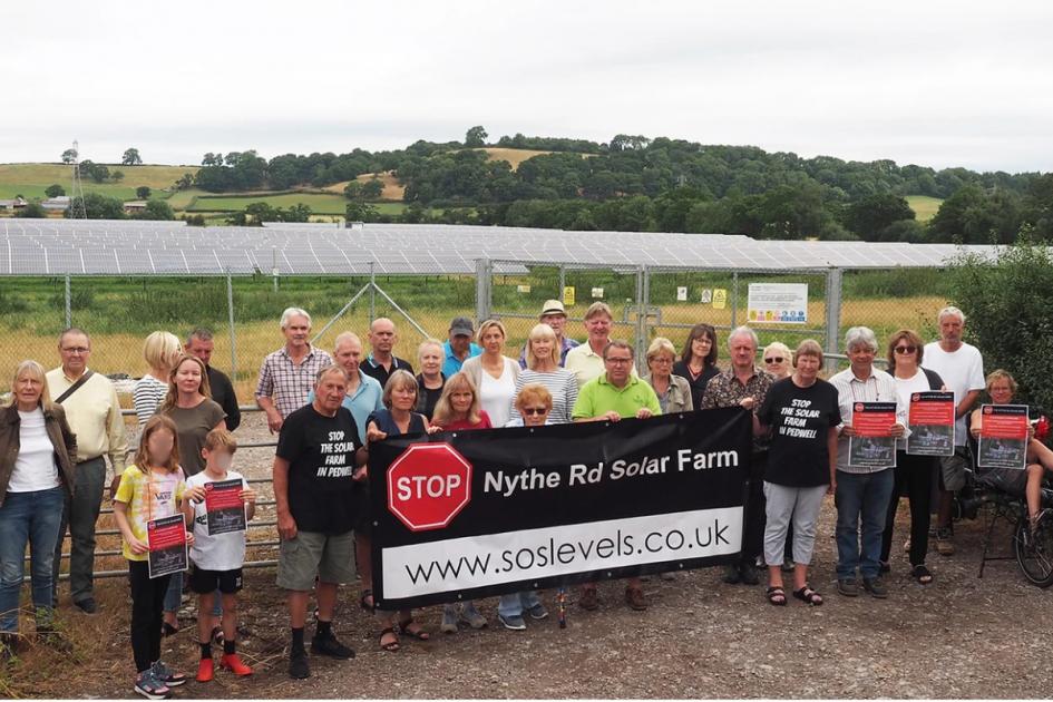 Campaign group opposes planned solar farm near Street 
