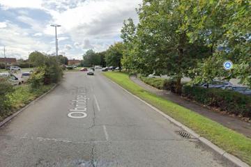Car and motorcycle crash closes two lanes on Taunton roundabout