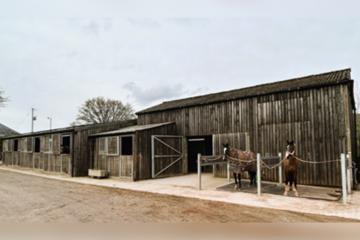 Equestrian competition yard available for rent near Taunton