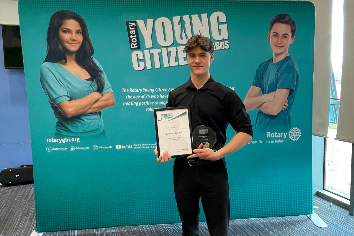 Anthony Knight receives Rotary Young Citizen Award | Somerset County Gazette - Vimarsana News