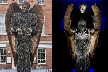 Taunton Knife Angel sculpture's hidden meaning revealed