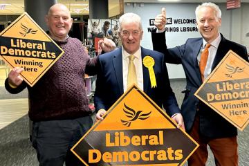 Lib Dem Rob Isaacs wins seat in Taunton by-election