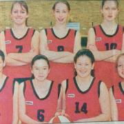 VICTORIOUS: The Castle School basketball team, March 2001