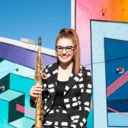 Saxophonist Jess Gillam to perform in Somerset next month.