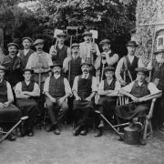 Hestercombe Gardens staff 1914