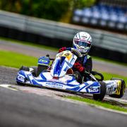 BOY RACER: Harry Cottrell finished third in the National Super One Championship
