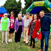 OOOH AARSDA: Tommy Banner, from the Wurzels, opened the fun event