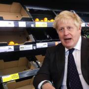 Boris Johnson issues UK food shortage warning ahead of Christmas. (PA)