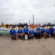 ROW: Hinkley Point B Station Director Peter raised £10,000 for Prostate Cancer UK