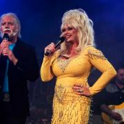 COUNTRY SUPERSTARS: Sarah Jayne portrays Dolly Parton in the show, which has featured at London's West End