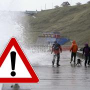 The Met Office has put out a high weather warning alert ahead of Storm Eunice arriving on Friday (PA)