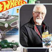 Lee Johnstone from Bridgwater and his hot wheels car.