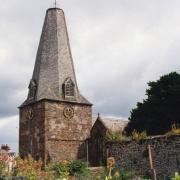 St Dubricius Church, in Porlock, where a spire appeal has been launched