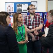 Visitors attend the Strode College Higher Education Showcase. Picture: Strode College